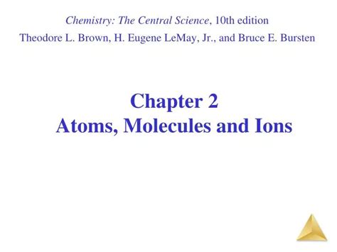 Ppt Chapter Atoms Molecules And Ions Powerpoint Presentation Free