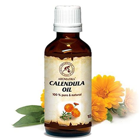 Calendula Oil 100ml Calendula Officinalis Flower Extract 100 Pure And Natural Oils And Creams