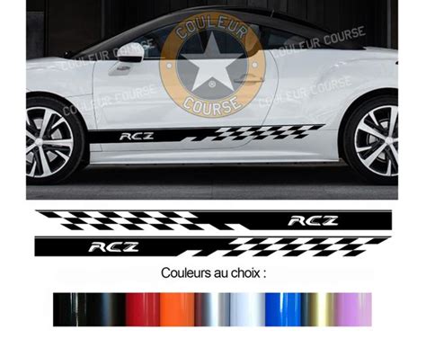 Sticker BANDES PEUGEOT RCZ