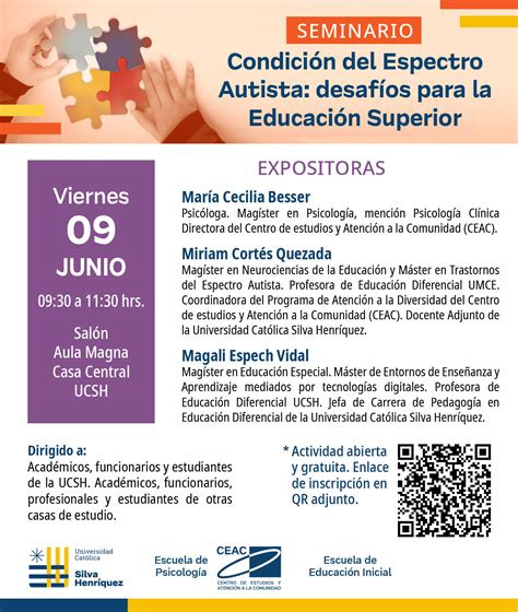 Seminario Condición Del Espectro Autista Desafíos Para La Educación