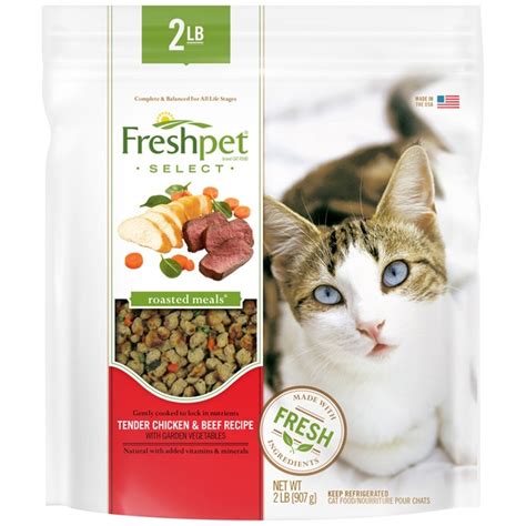 Freshpet Chicken & Beef Roasted Meals Fresh Cat Food (2 lb) - Instacart