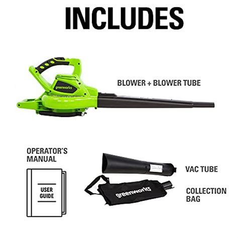 Greenworks 40v 185 Mph 340 Cfm 75 Compatible Tools Cordless Brushless Leaf Blower