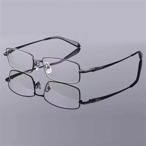 Full Rim Pure Titanium Eyeglasses Frame For Men Optical Glasses Frame