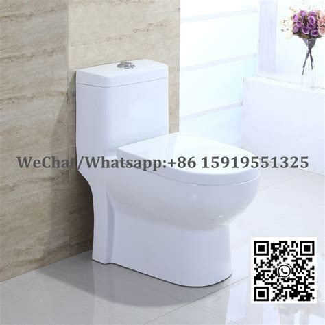 High Quality Bathroom Ceramic Commode Fashion Design Siphon Flush