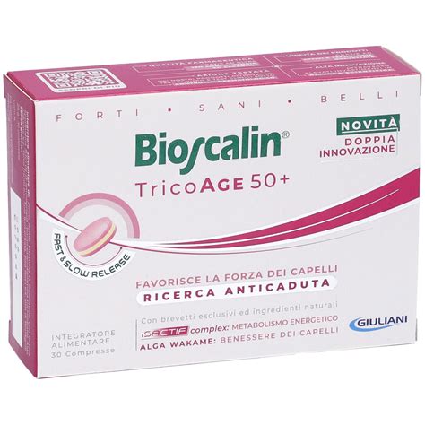 Bioscalin TricoAge 50 30 Compresse 25 G Redcare