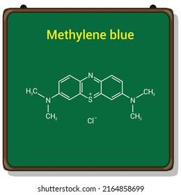 Chemical Structure Methylene Blue Stock Vector (Royalty Free) 2164858699 | Shutterstock