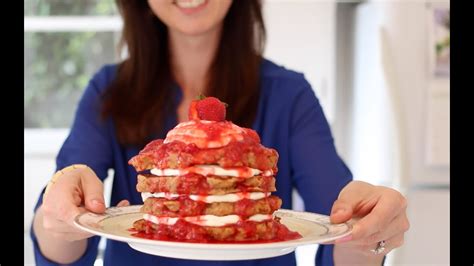 Strawberry Cheesecake Pancakes Gemmas Bigger Bolder Baking Ep 5