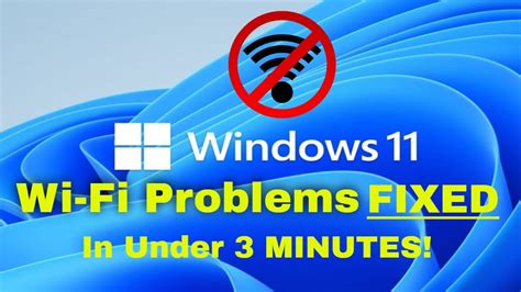 How To Fix Wifi Connection On Laptop Windows 11 Solve Wifi Problems