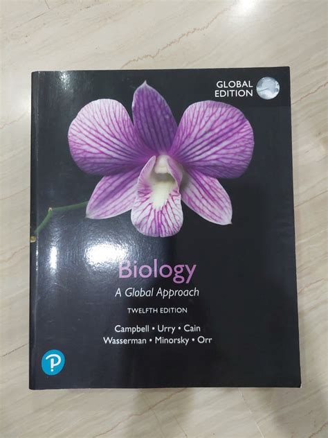 Textbook Biology A Global Approach Global Edition 12 E Hobbies