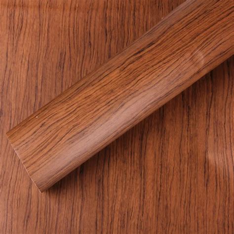 Thicken Wood Grain Pvc Film Wood Grain Self Adhesive Vinyl Waterproof