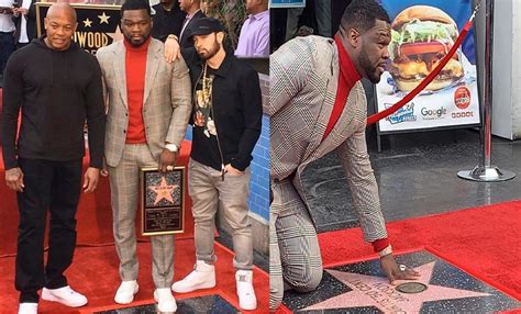 50 Cent Recebe A Sua Estrela Na Calçada Da Fama De Hollywood 👉