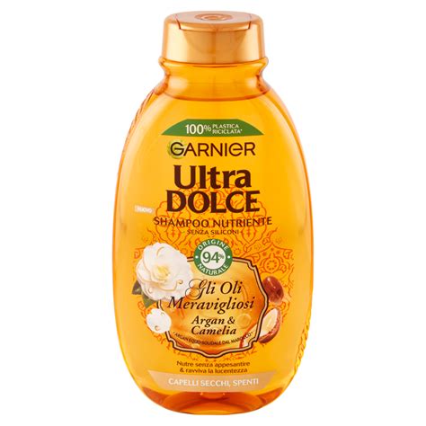 Garnier Ultra Dolce Shampoo Meraviglioso All Olio D Argan E Di Camelia