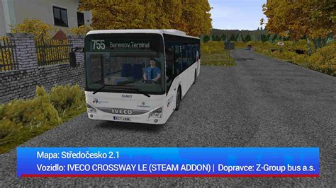 OMSI 2 Středočesko v2 1 IVECO CROSSWAY LE Z Group bus a s