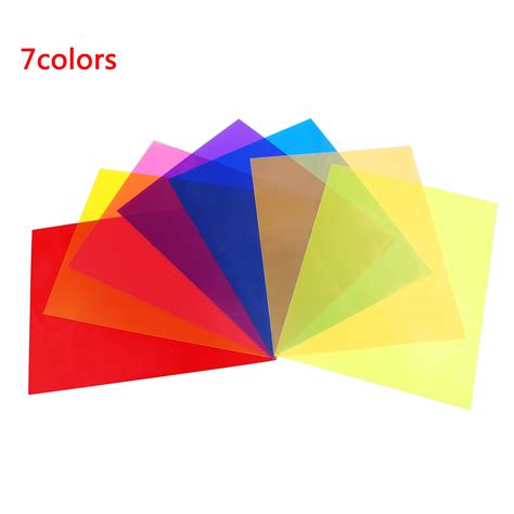 Galleon 14 Pack Colored Overlays Transparency Color Film Plastic
