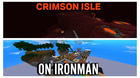 Unlocking The Crimson Isles Hypixel Skyblock Ironman Join The