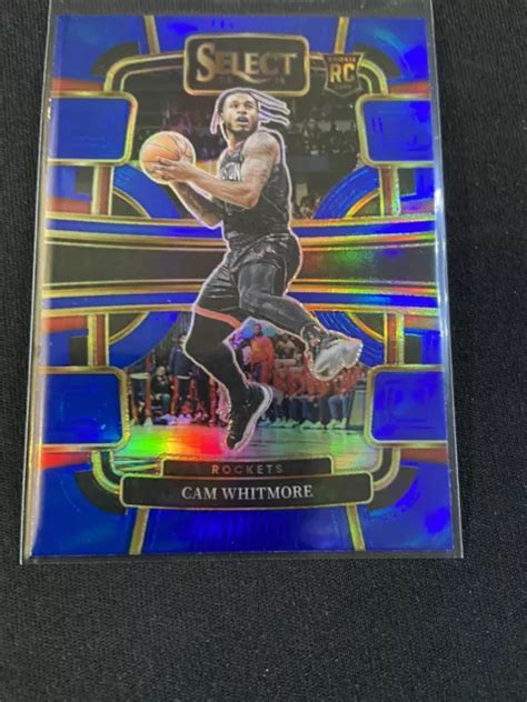 2023 24 PANINI SELECT CAM WHITMORE Blu Argento Prizm Acourse RC 69 EUR