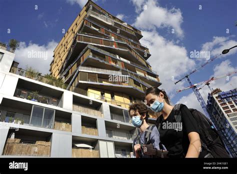 France Paris Th District La Zac Massena Bruneseau Home Tower