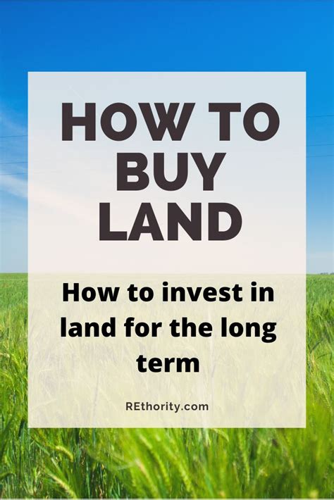 Discover The Ultimate Guide To Buying Land