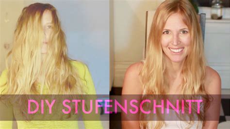 Stufenhaarschnitt Selber Schneiden Minuten Und Super Easy