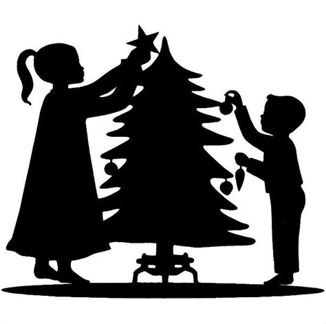 Christmas Tree Silhouette - Cliparts.co