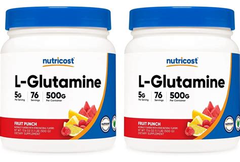 Nutricost L Glutamine Powder Kg Unflavored Non Gmo Gluten Free