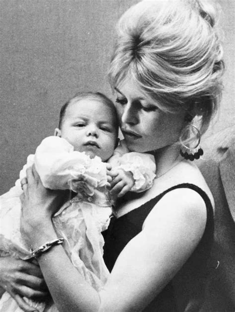 Brigitte Bardot And Her Son Nicholas Bardot Brigitte Bardot