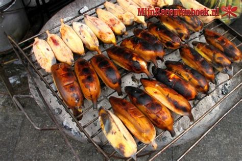 Gebakken Banaan Op De BBQ Recept