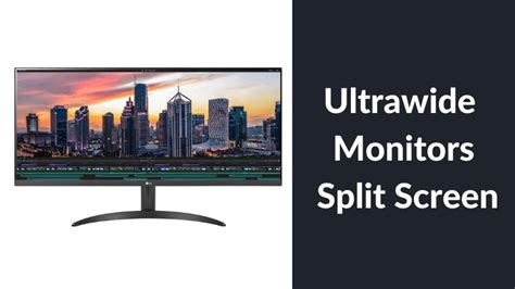 Can You Split Ultrawide Monitor Into Two How To Do It