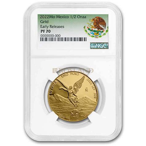 Unze Goldm Nze Mexican Libertad Pp Ngc Pf Early Release