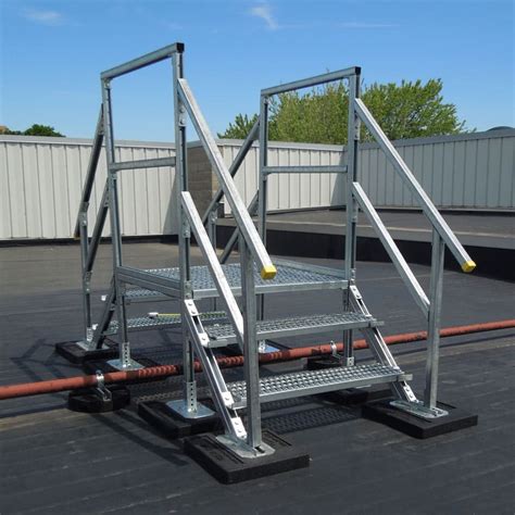 RTSCO Crossover Roof Stairs Rooftop Support Systems