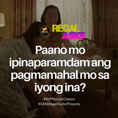 Regal Entertainment Inc On Twitter RegalAsks Paano Mo