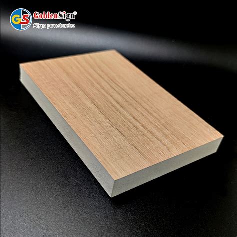 Goldensign High Density Color Pvc Foam Panel Cheap X Pvc Foam Sheets