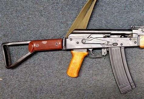 Canterbury Kalashnikov Ak47 Gun Handed In During Kent Police Firearms