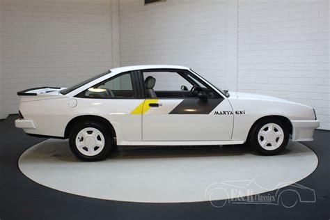 Opel Manta 2 0 GSI 1988 54 319 Km Te Koop Bij ERclassics