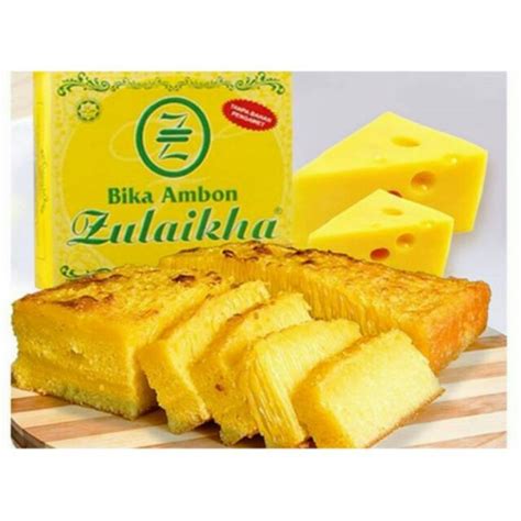 Jual Bika Ambon Zulaikha Medan Bika Ambon Keju Kecil Khas Medan