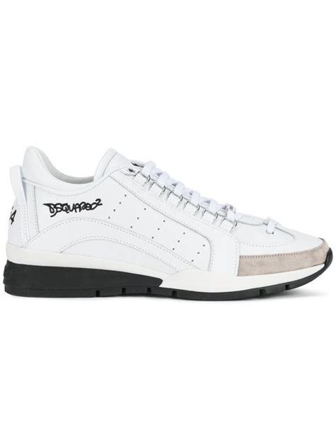 Dsquared2 Dsquared Bumpy 551 Sneakers In White Modesens Sneakers