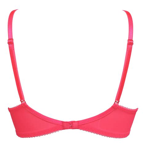 Diva Pink Superboost Lace Padded Plunge Bra Brandalley