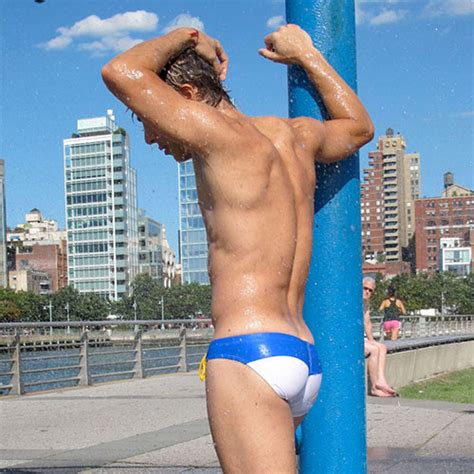 Hot Swimwear Model Male Sharing