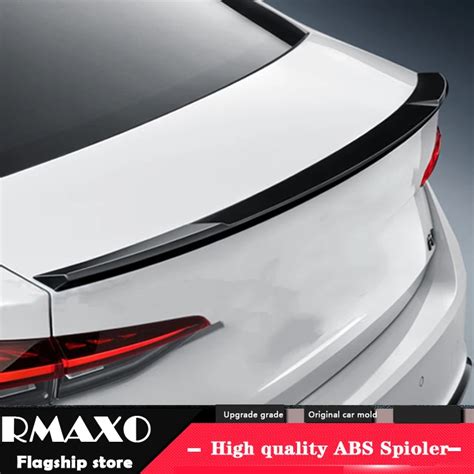 For Octavia Spoiler 2021 2022 Skoda Octavia Sedan Spoiler Vrs K Abs Plastic Material Car Rear