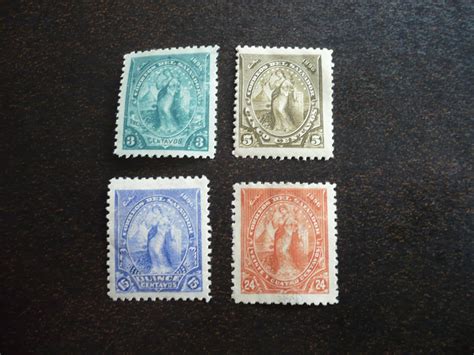 Stamps El Salvador Scott Mint Hinged Part Set Of