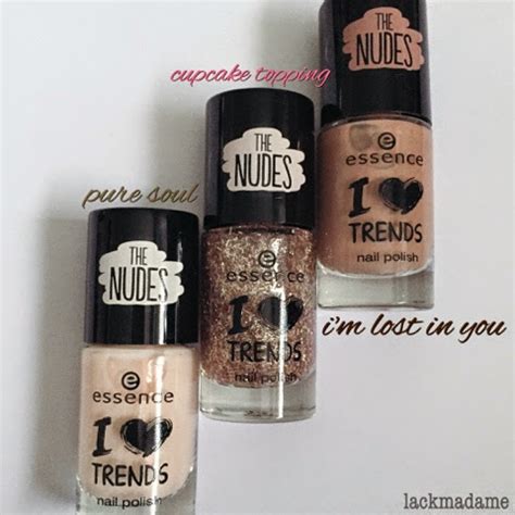 Lackmadame Essence I Love Nude Swatches