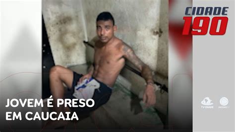 Jovem de 20 anos extensa ficha criminal é preso em Caucaia