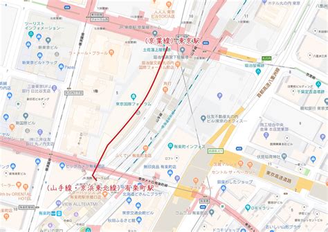 Keiyo Line Yurakucho Map Map Tabi Flickr