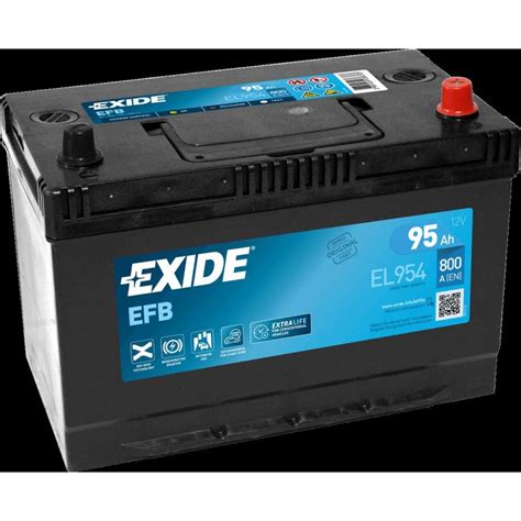 Exide El Start Stop Efb V Ah A Autobatterie