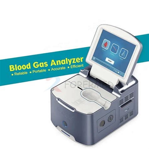 Automated Blood Gas Analyzer Machine Portable Medical Blood Gas