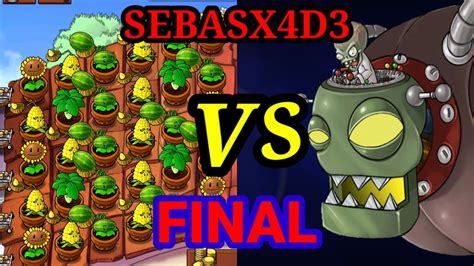 PELEA CONTRA EL DR ZOMBIE Plantas Vs Zombies FINAL Sebasx4d3