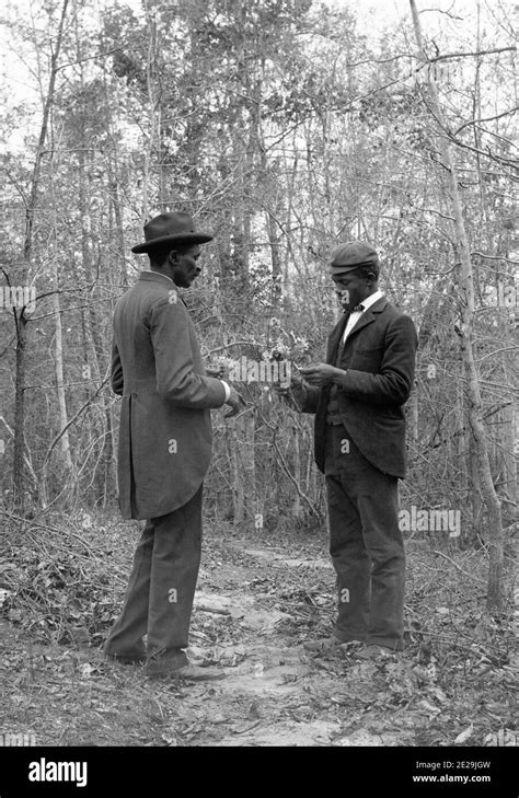 George Washington Carver C1864 1943 And Student C1900 Carver The