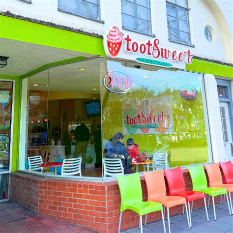 toot sweet    fun frozen yogurt place  san carlos san