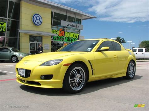 2004 Lightning Yellow Mazda Rx 8 16998397 Photo 10