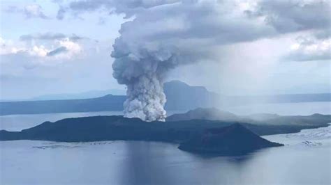 Phreatic Eruption Recorded In Taal